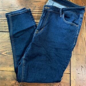 Old Navy Blue Skinny Jeans with Tapered Legs